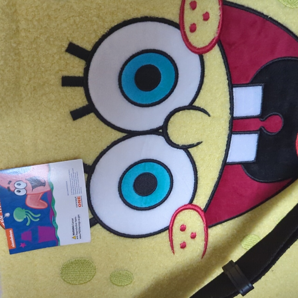 Rare xl tote terry SpongeBob weekender bag​​​​​​​ - Picture 4 of 4